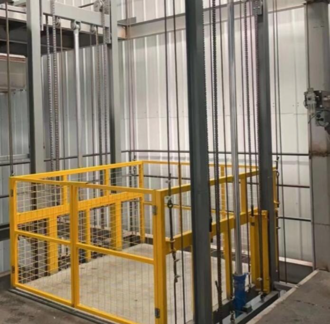 淄博导轨式升降机一般加工周期