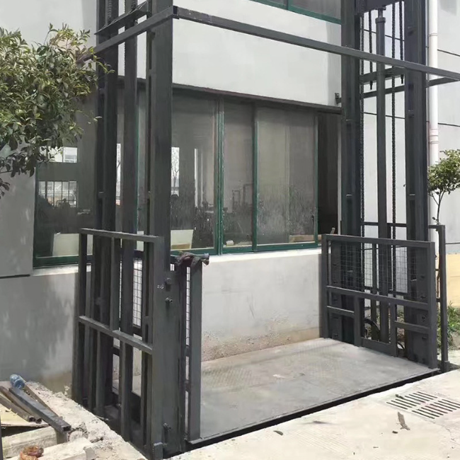 淄博5吨室外升降货梯